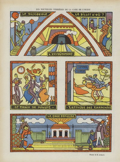Ilustração para o riso de Henri Avelot