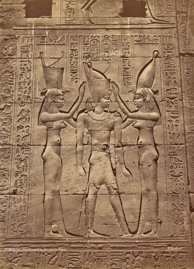 Edfu Coroação do Rei por Désses de Henri Béchard
