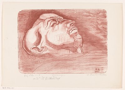Figura reclinada com os olhos fechados
Madmen (título original da série sobre o objecto) de Henri Braakensiek (signed by artist)