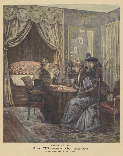 A gaveta de cartões de Henri Cain