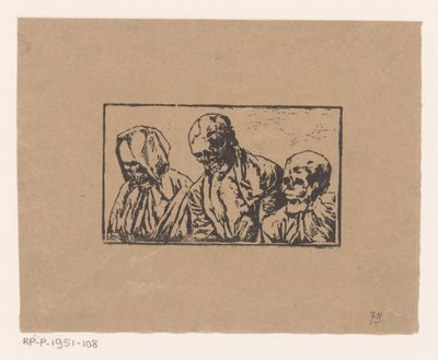 Três mortos de Henri Charles Guérard
