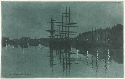 A bacia de Dieppe de Henri Charles Guérard
