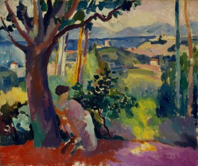 A refeição na Villa Demière de Henri Charles Manguin