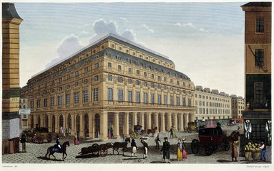O Teatro Francês. Gravação por Courvoisier de Henri Courvoisier-Voisin