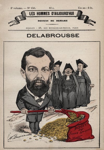 Desenho animado de Lucien Delabrousse de 