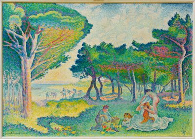 margens do Mediterrâneo de Henri Edmond Cross