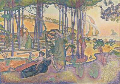O ar da noite de Henri Edmond Cross
