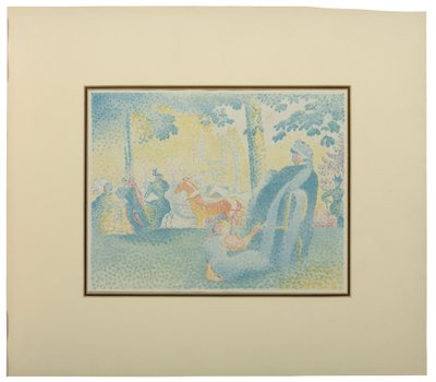 Les Champs Elysees, de Pan, 1898 de Henri Edmond Cross