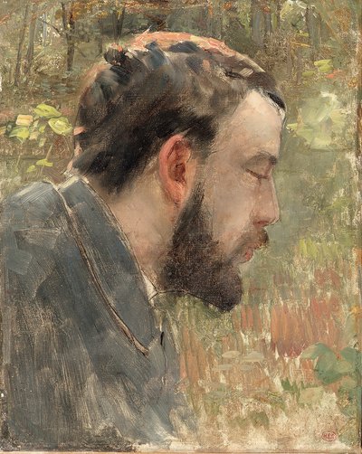 Retrato de Clubes (óleo sobre tela) de Henri Edmond Cross