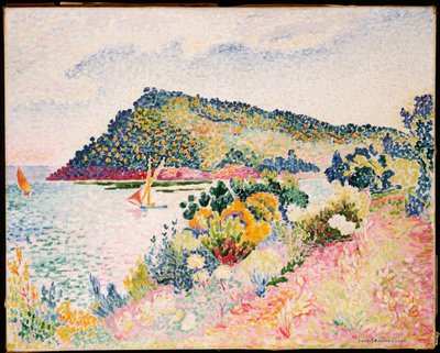 O Cabo Preto, Pramousquier Bay, 1906 de Henri Edmond Cross