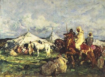 Os Cavaleiros de Henri Emilien Rousseau