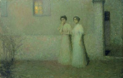 Doce noite de Henri Eugene Augustin Le Sidaner