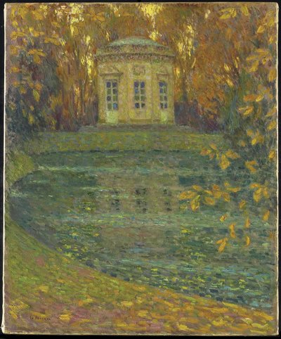 O Belvedere em Trianon, Versalhes, 1915 de Henri Eugene Augustin Le Sidaner