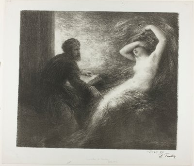 Evocação de Kundry de Henri Fantin-Latour