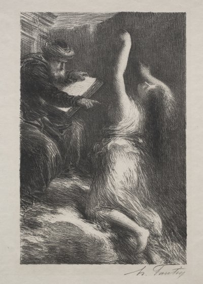 Parsifal, Ato II: Evocação de Kundry de Henri Fantin-Latour