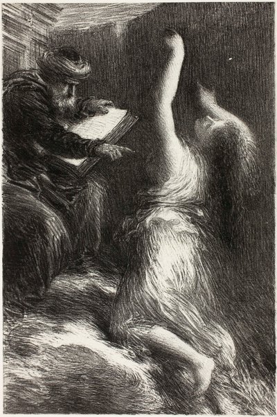 Parsifal, Ato II: Evocação de Kundry de Henri Fantin-Latour