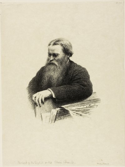 Retrato do artista Edwin Edwards de Henri Fantin-Latour