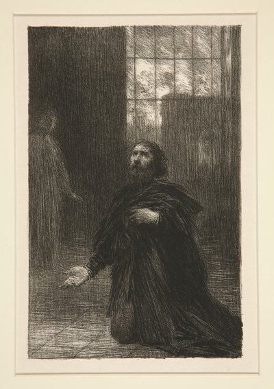 Rienzi: ato V, oração de Rienzi de Henri Fantin-Latour