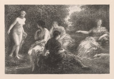 Os banhistas de Henri Fantin-Latour