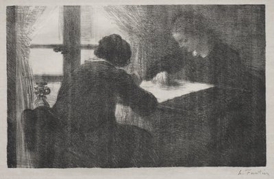 As bordadeiras de Henri Fantin-Latour
