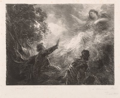 A fada dos Alpes de Henri Fantin-Latour