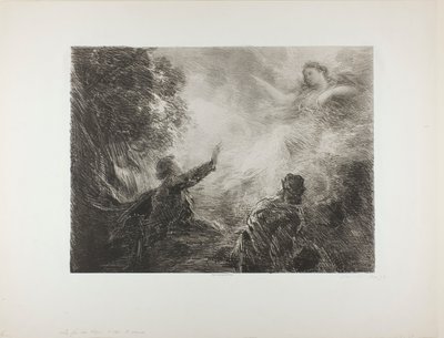 A Fada dos Alpes, primeiro prato de Henri Fantin-Latour