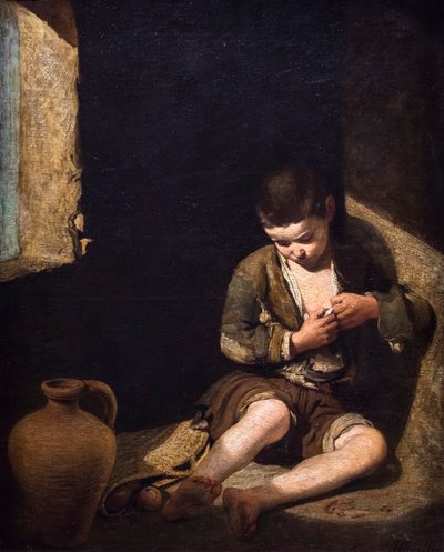 O jovem mendigo segundo Murillo de Henri Fantin-Latour