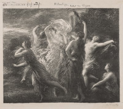 Ballet du Troyons de Ignace Henri Jean Fantin-Latour