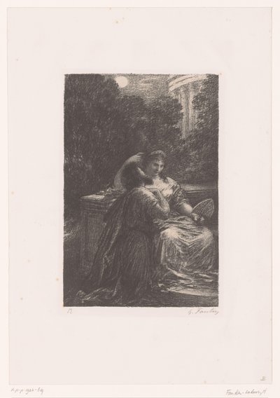 Dido e Enéas ao luar
Les Troyens à Carthage. Lei III. Duo d