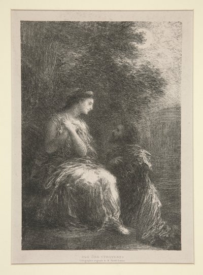 Dupla de de Ignace Henri Jean Fantin Latour
