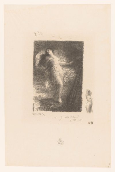 Jonge vrouw uit Taranto valt van de boeg van een schip
A jovem Tarentine
Elegy XX (No antigo sabor)
Gedichten van André Chénier (título da série)
Ilustrações para os Poésies d