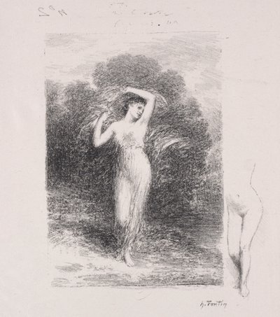 O jovem paciente de Ignace Henri Jean Fantin Latour