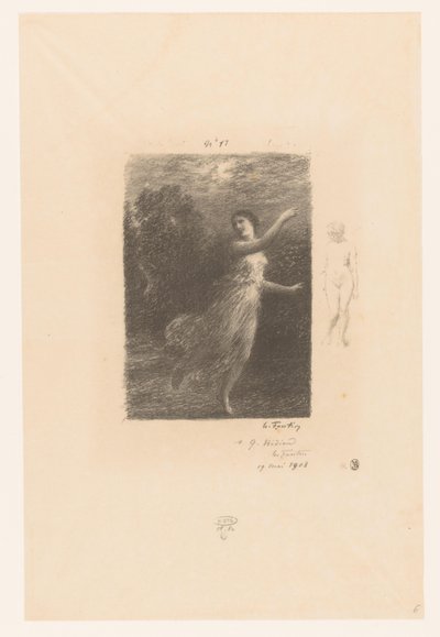 Nimf vlucht weg voor sater
À noite, a ninfa errante
Bucólicos. Idylls e fragmentos de idylls. XXIV
Gedichten van André Chénier (título da série)
Ilustrações para os Poésies d