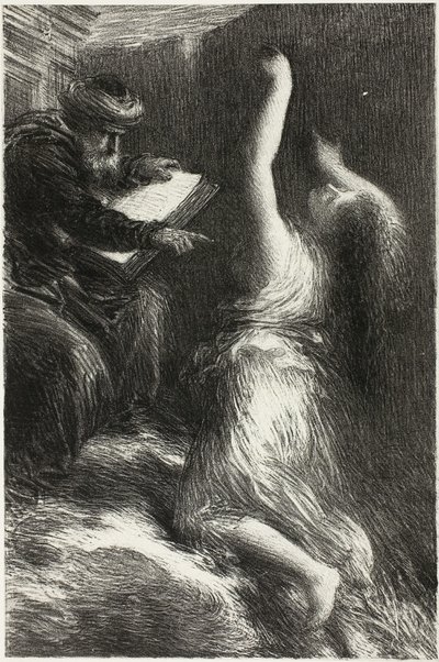 Parsifal, Ato II: Evocação de Kundry de Ignace Henri Jean Fantin-Latour