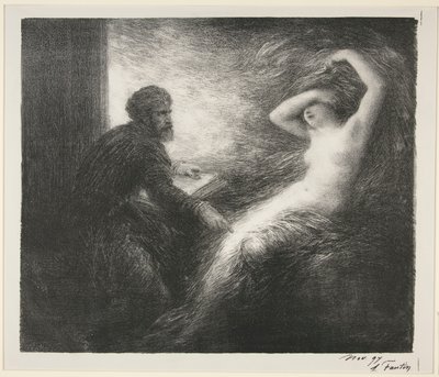 Parsifal: Acto II. Evocação de Kundry de Ignace Henri Jean Fantin-Latour