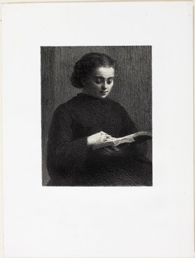 Leitura de Ignace Henri Jean Fantin-Latour