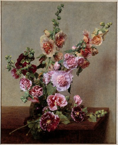 Pintura de rosas de Henri Fantin Latour (Fantin-Latour de Ignace Henri Jean Fantin Latour