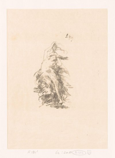 Estudo de uma mulher dançando de Ignace Henri Jean Fantin-Latour