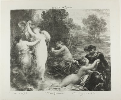 Tannhauser: Venusberg de Ignace Henri Jean Fantin Latour