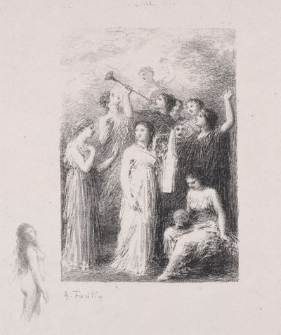 O cego de Ignace Henri Jean Fantin Latour