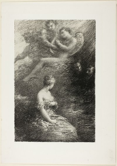 A Maldição de Fausto: A Aparição de Marguerite de Ignace Henri Jean Fantin-Latour