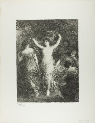 A danca de Ignace Henri Jean Fantin-Latour