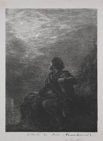 A estrela da noite de Ignace Henri Jean Fantin-Latour