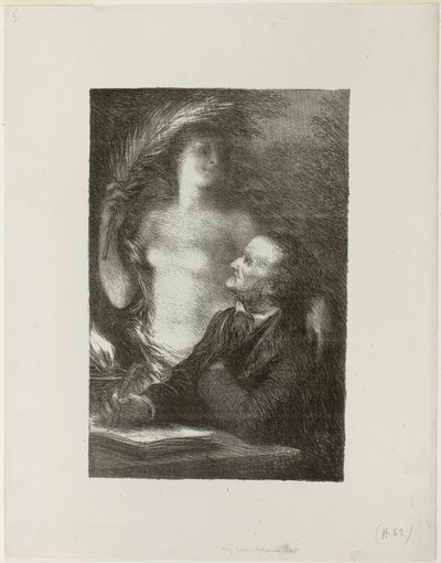 A musa de Ignace Henri Jean Fantin-Latour