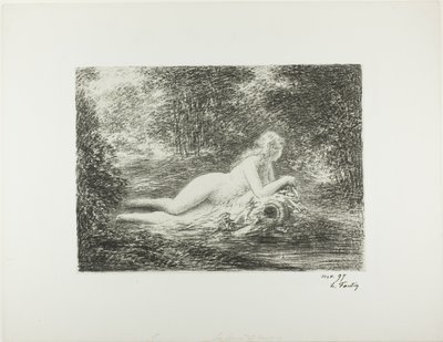 A primavera na floresta de Ignace Henri Jean Fantin-Latour