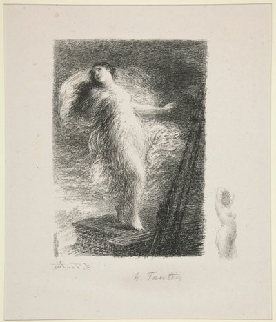 O Jovem Tarentino de Ignace Henri Jean Fantin Latour