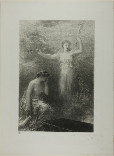 Para Victor Hugo de Ignace Henri Jean Fantin-Latour