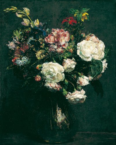 Vaso de flores de Henri Fantin-Latour