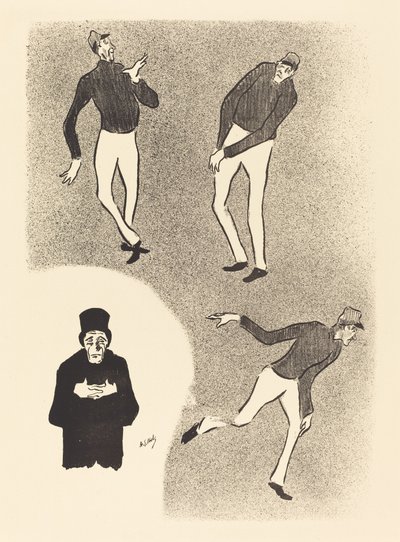 Palhaças de Henri Gabriel Ibels