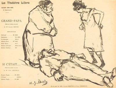 Vovô; Se fosse de Henri Gabriel Ibels